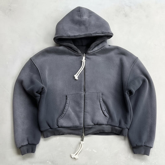 Reversible Multicolor Thermal Hoodie